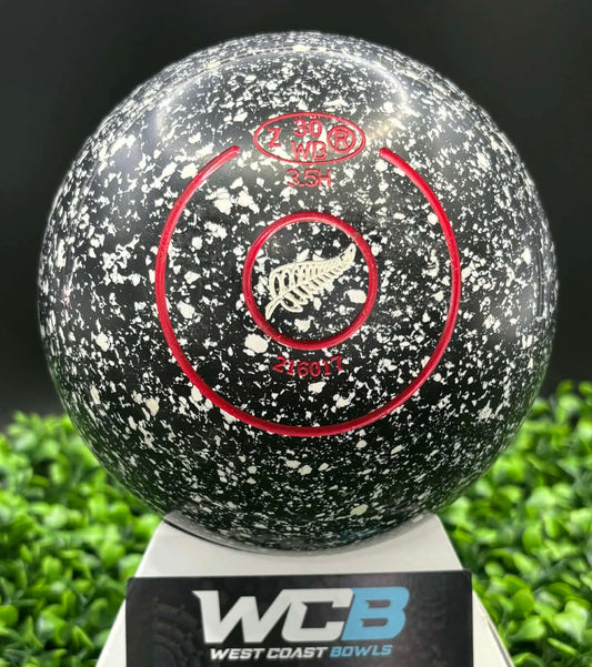 Aero Evolve size 3.5 Plain Grip Speckled Black