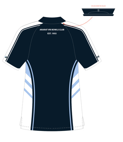 Ararat VRI Bowls Club Ladies Short Sleeve Polo