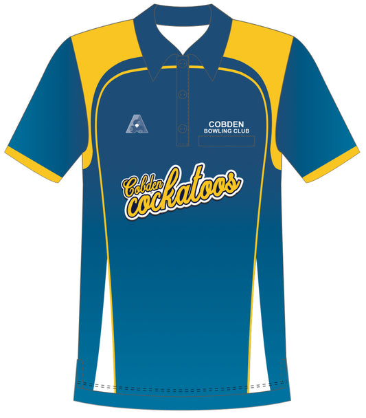 Cobden Bowling Club Mens Short Sleeve Polo