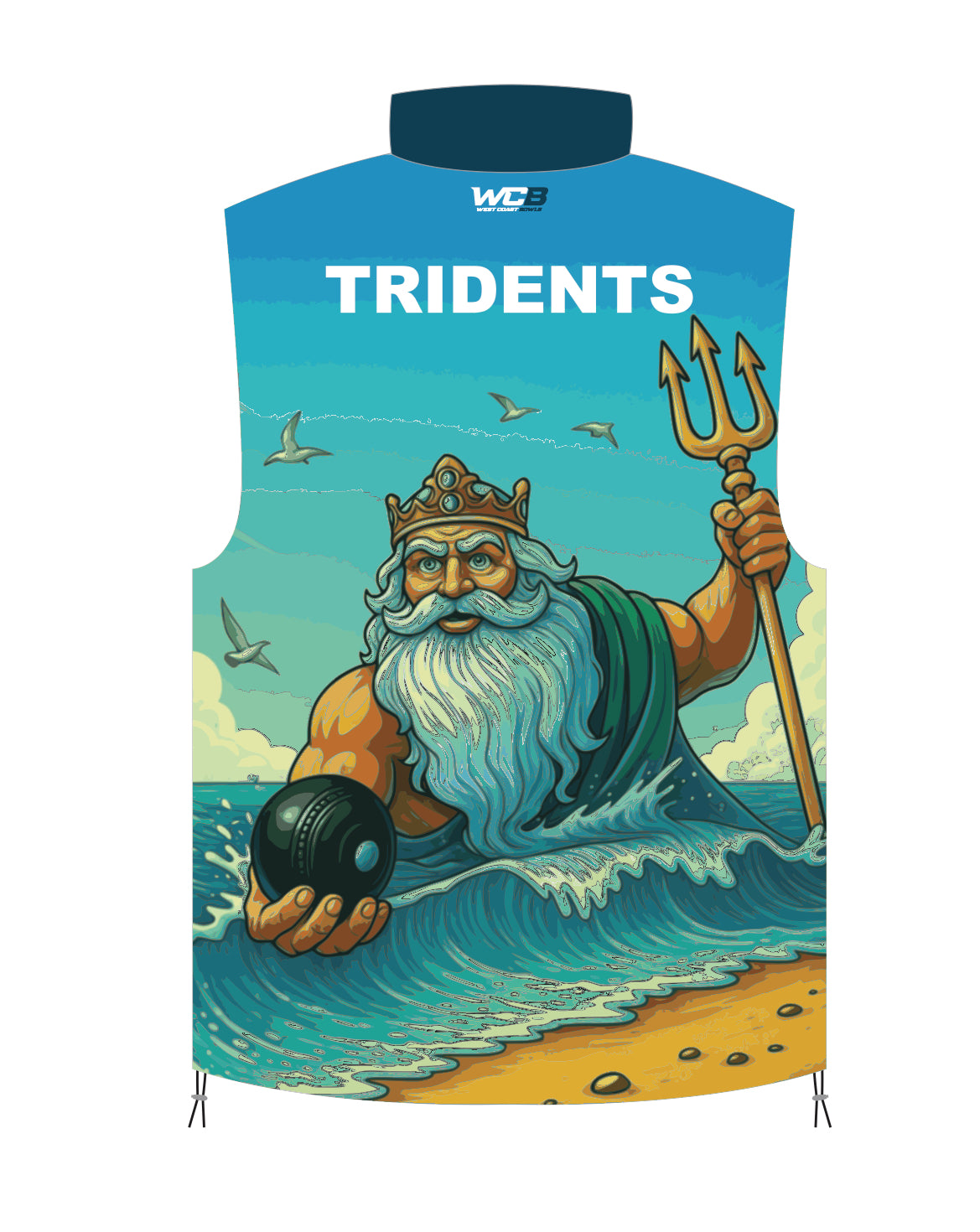 Tura Beach Bowling Club Unisex Vest