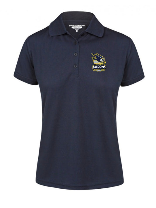 Lilydale - Ladies Aero Shirt- French Navy