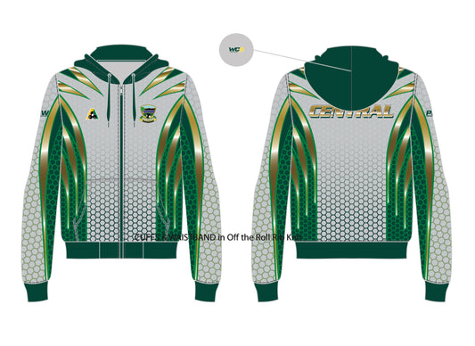 Central Bowling Club Colac Unisex Zipped Hoodie