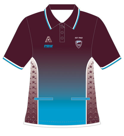 Claremont Bowls and Community Club Ladies Short Sleeve Polo