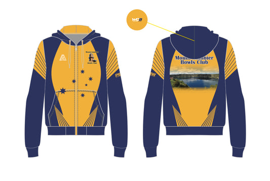 Mount Gambier Bowling Club Unisex Zipped Hoodie