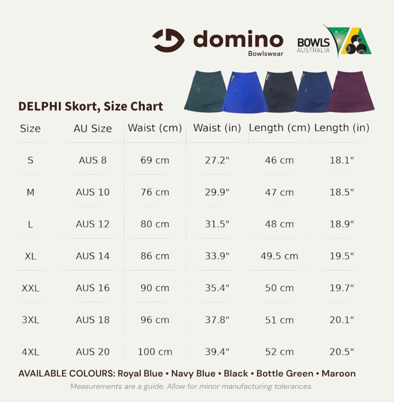 Delphi Skort by Domino Bowlswear