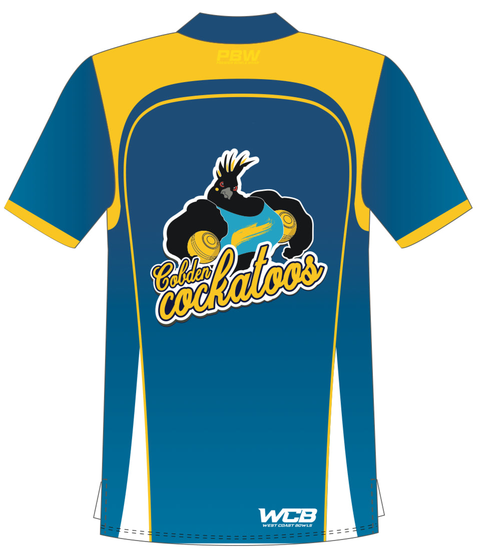 Cobden Bowling Club Mens Short Sleeve Polo