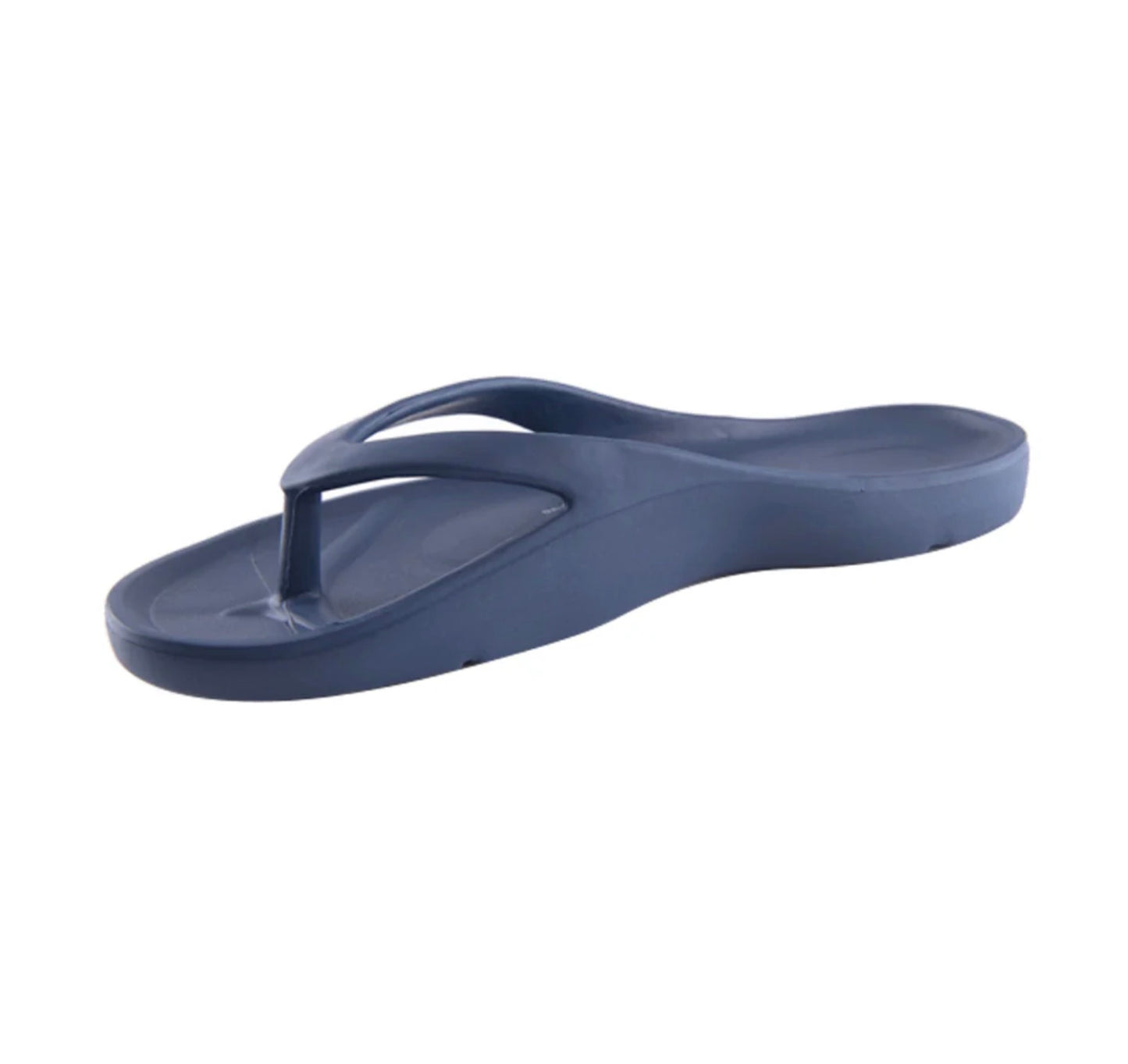 Slappas Arch Support Thongs - Navy
