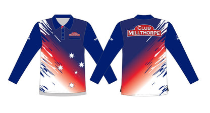 Club Millthorpe Mens Long Sleeve Polo