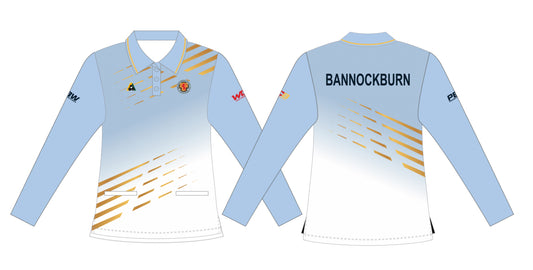 Bannockburn Bowling Club Ladies Uniform Long Sleeve Polo