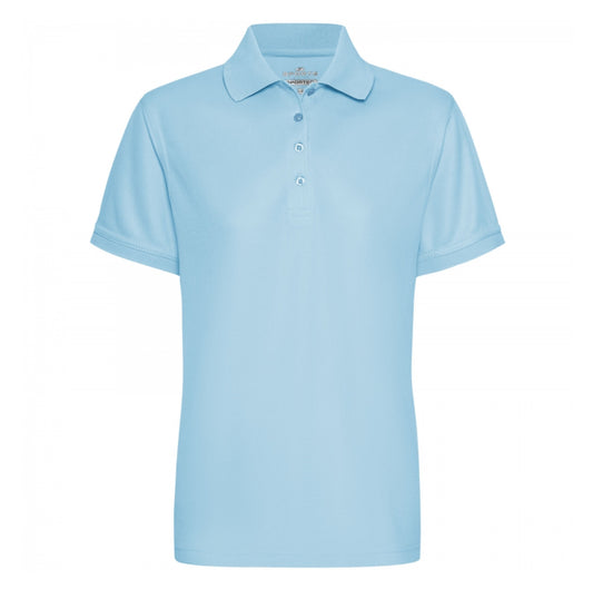 Sporte Leisure Ladies Short Sleeve Polo- Cloud