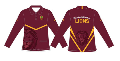 Warracknabeal Ladies Long Sleeve Polo