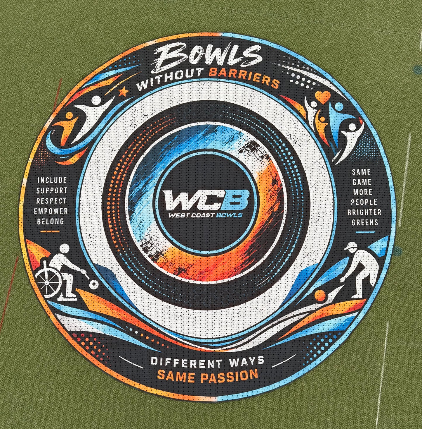 WCB Pro Target Fun Mat - Bowls without Barriers