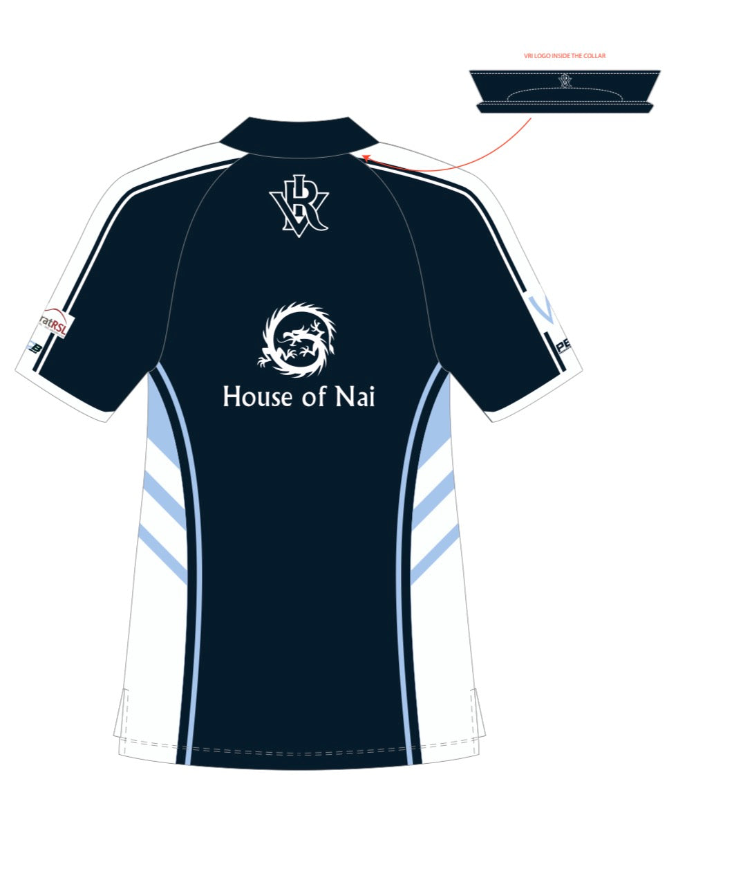 Ararat VRI Bowls Club Ladies Short Sleeve Polo