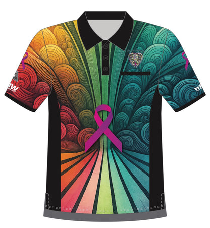 Cancer Awareness Unisex Polo