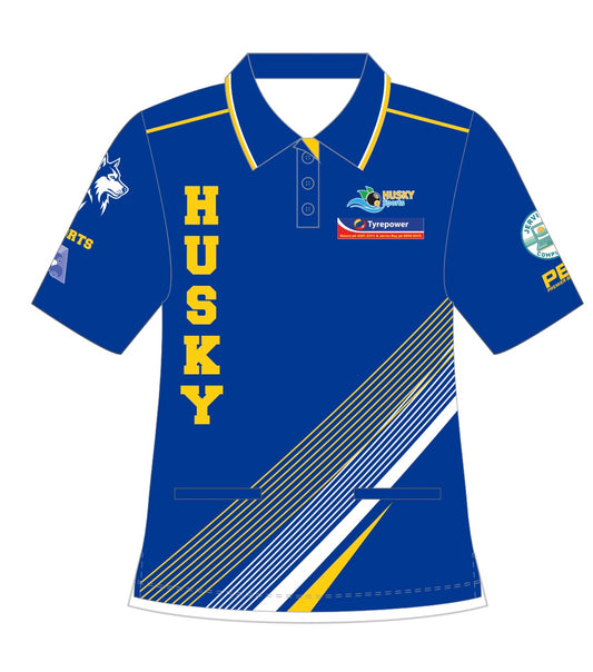 Husky Sports Ladies Short Sleeve Polo