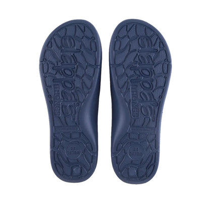 Slappas Arch Support Thongs - Navy