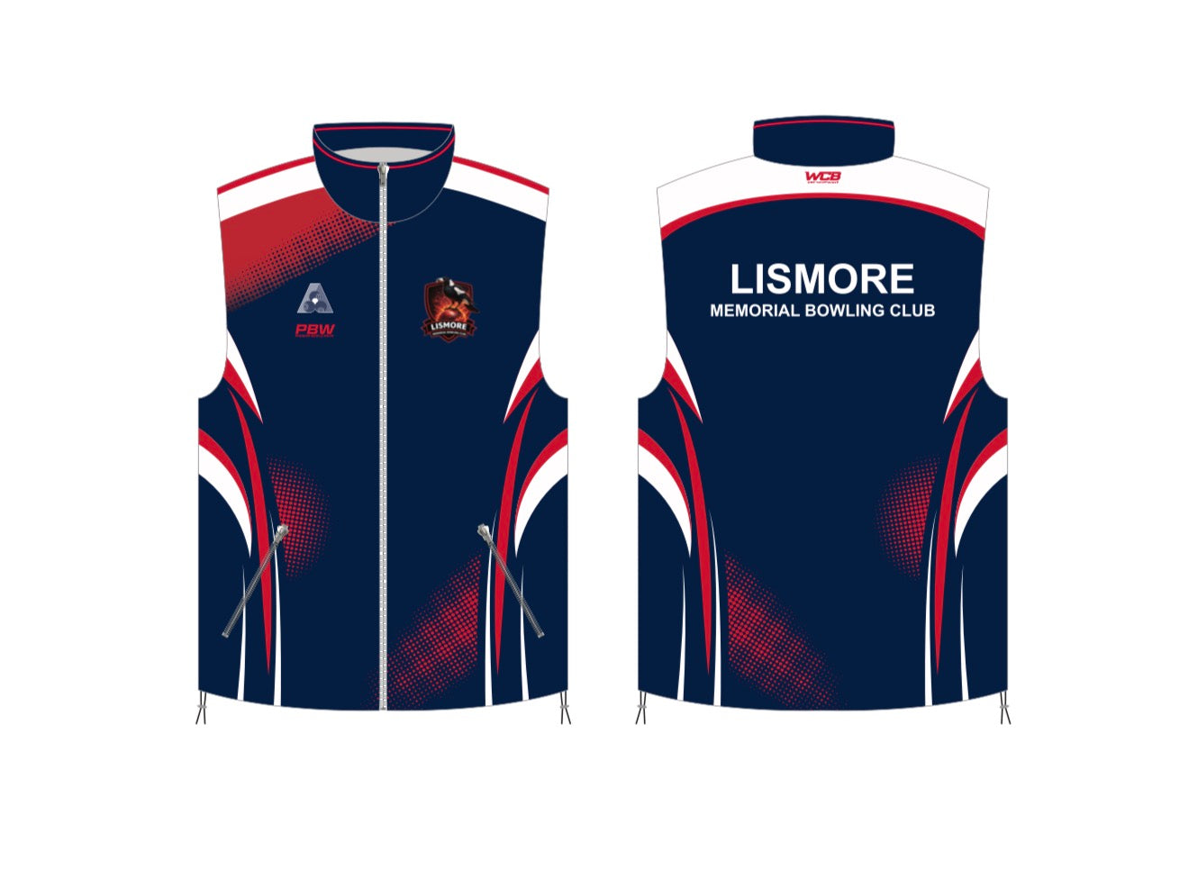 Lismore Bowling Club Unisex Vest