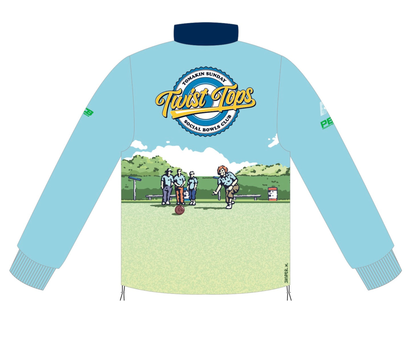 Tomakin Twist Tops Unisex Jacket