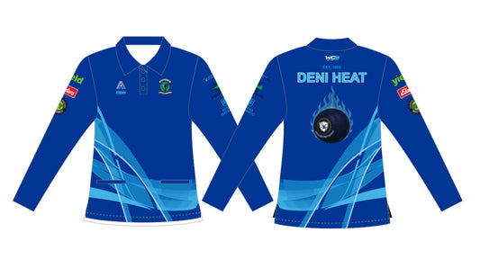 Deniliquin Bowling Club Ladies Long Sleeve Polo