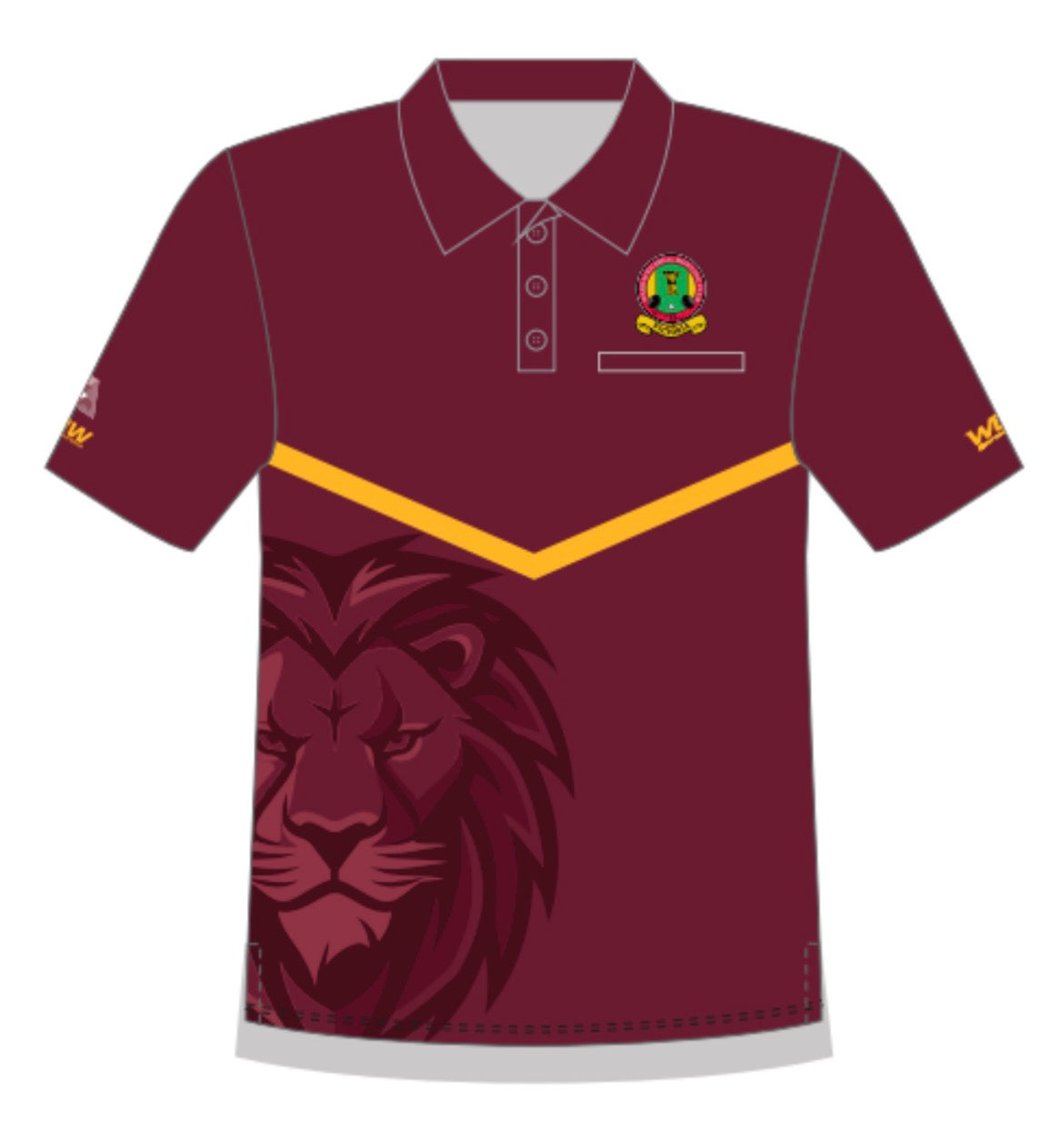 Warracknabeal Mens Short Sleeve Polo