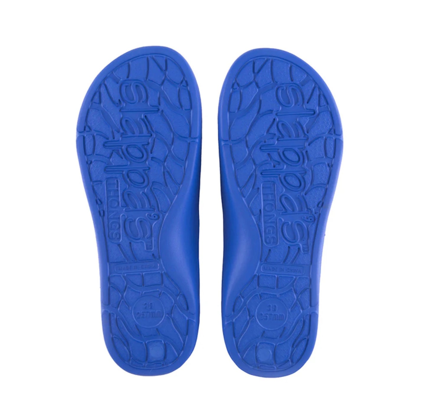 Slappas Arch Support Thongs - Blue