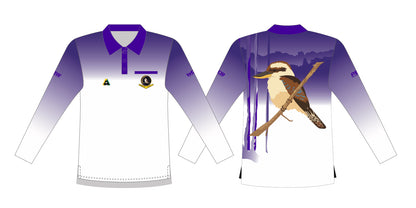 Mirboo North Bowling Club Mens Uniform Long Sleeve Polo