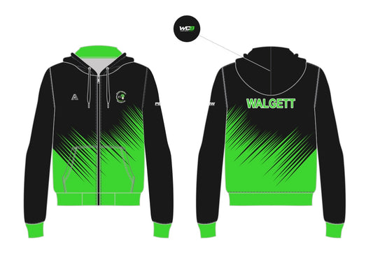 Walgett Bowling Club Unisex Zipped Hoodie
