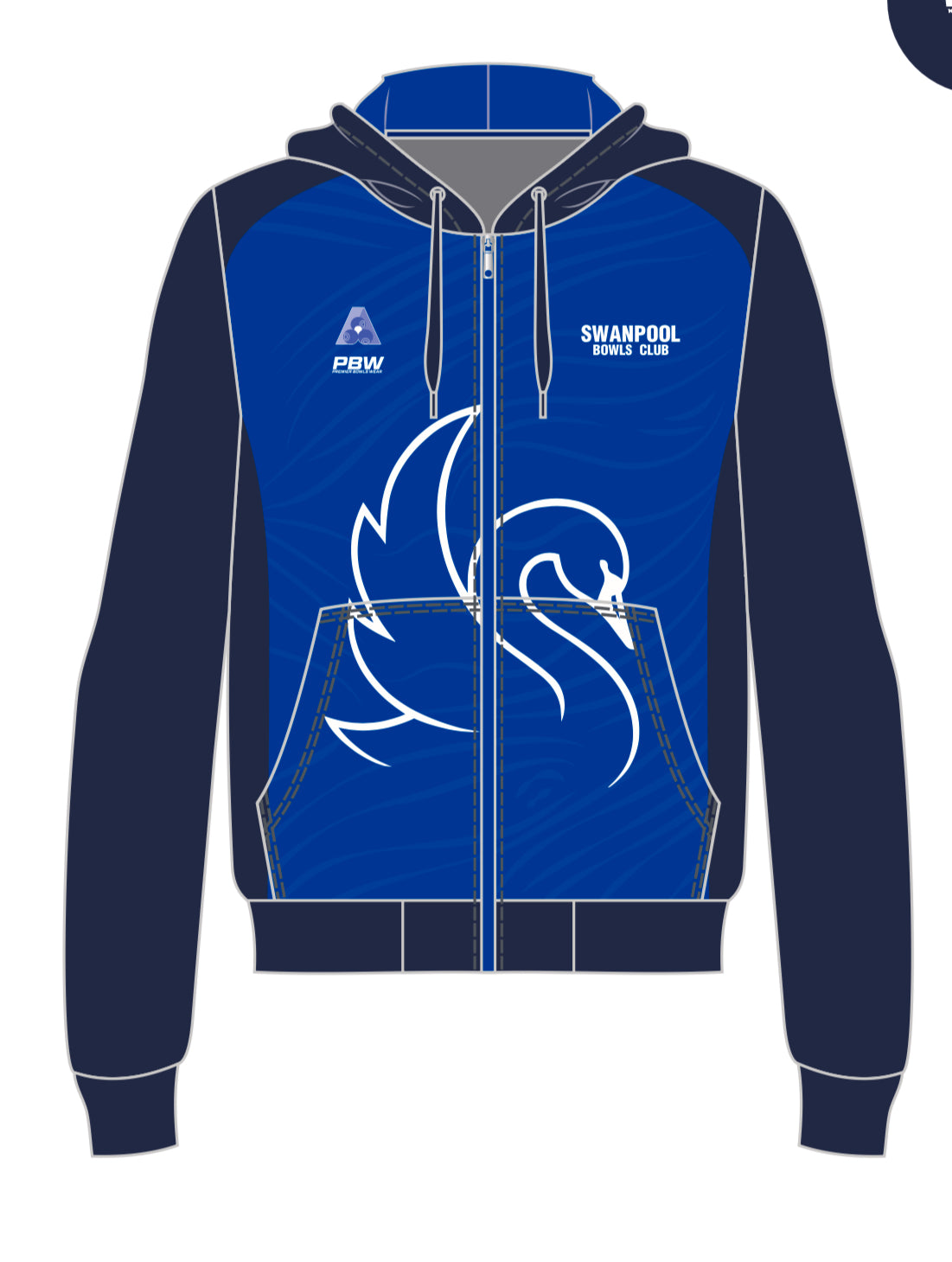 Swanpool Unisex Zipped Hoodie