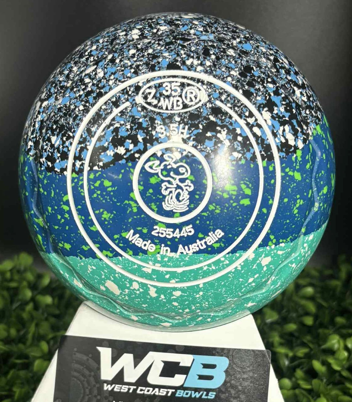 Aero Optima size 3.5 ZScoop Trifecta Teal/Blue/Grey