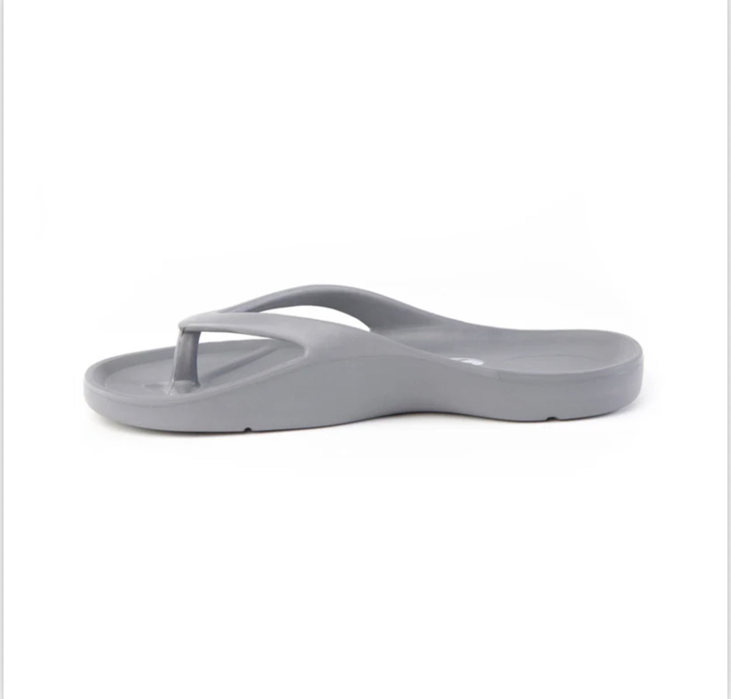 Slappa’s Arch Support Thongs - Silver Grey