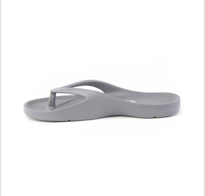 Slappa’s Arch Support Thongs - Silver Grey