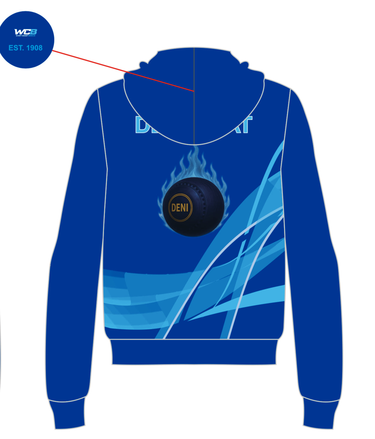 Deniliquin Bowling Club Unisex Hoodie