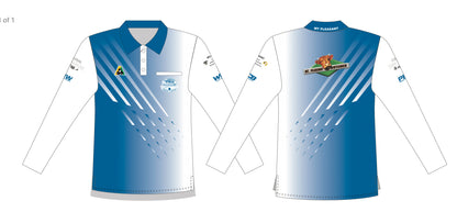 Mount Pleasant Bowling Club Mens Long Sleeve Polo
