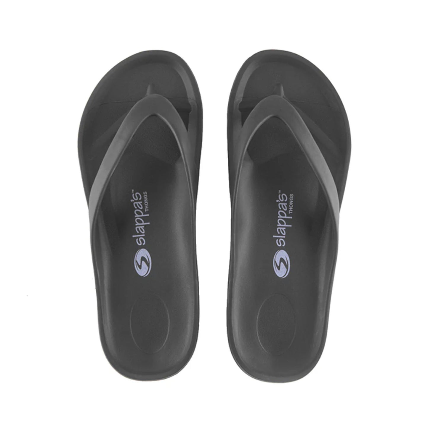 Slappas Arch Support Thongs - Brown