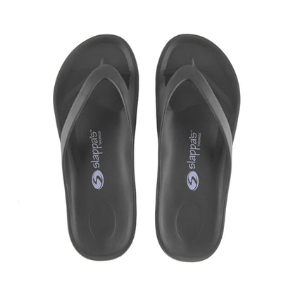 Slappas Arch Support Thongs - Brown