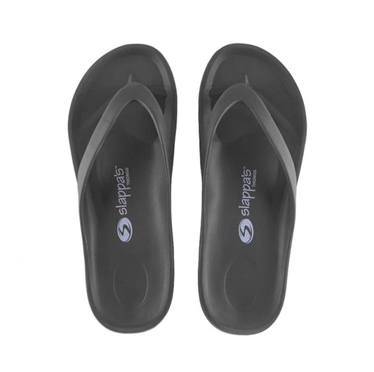 EOFY Sale- Slappas Arch Support Thongs - Brown