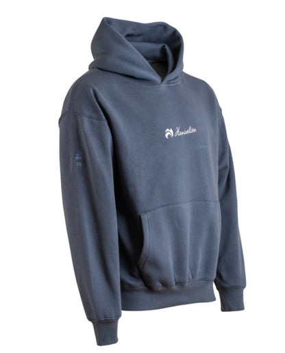 Henselite Oversized Hoody- Slate Blue