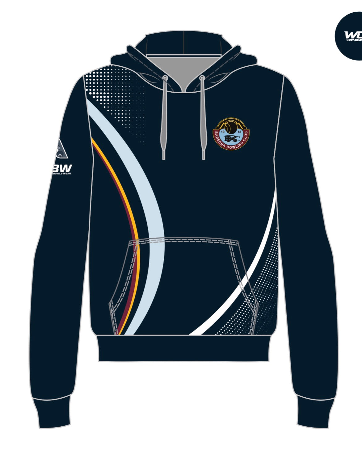 Bareena Bowling Club Unisex Hoody