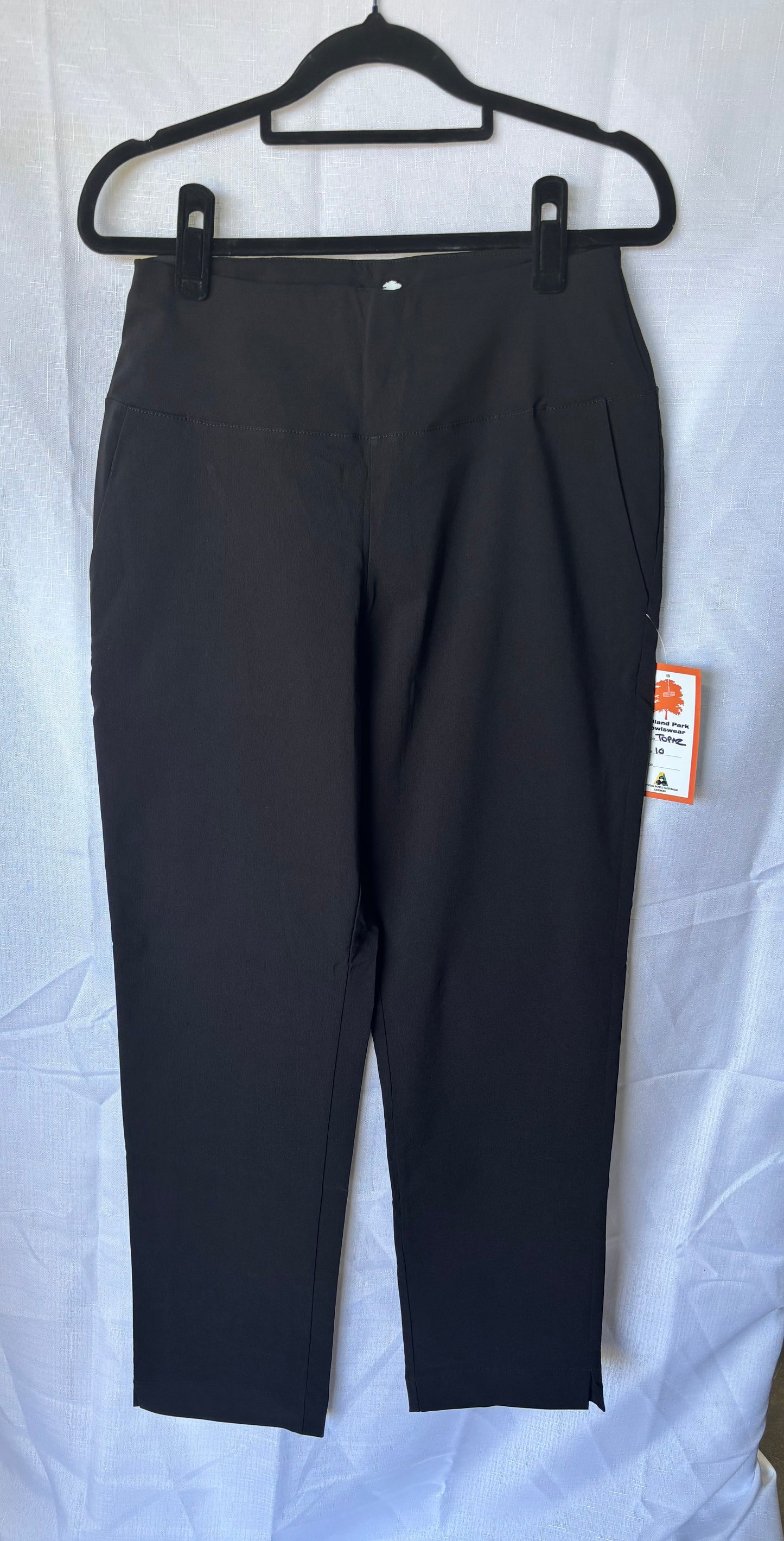 Holland Park Ladies Stretchy Topaz Pants - Black
