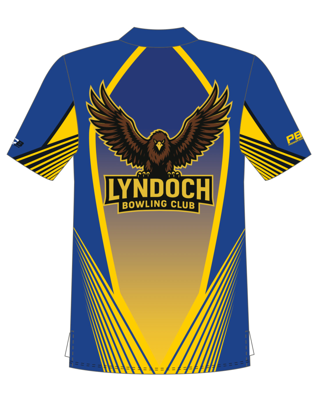 Lyndoch Bowling Club Mens Short Sleeve Polo