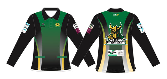 Wallan Bowling Club Ladies Pennant Long Sleeve Polo
