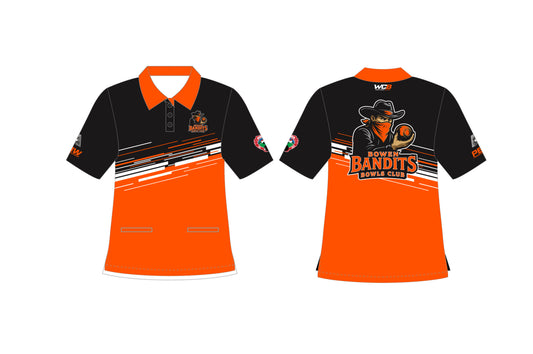 Bowen Bandits Bowls Club Ladies Short Sleeve Polo