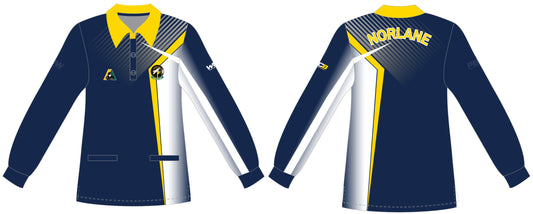 Norlane Bowling Club Uniform Ladies Long Sleeve Polo