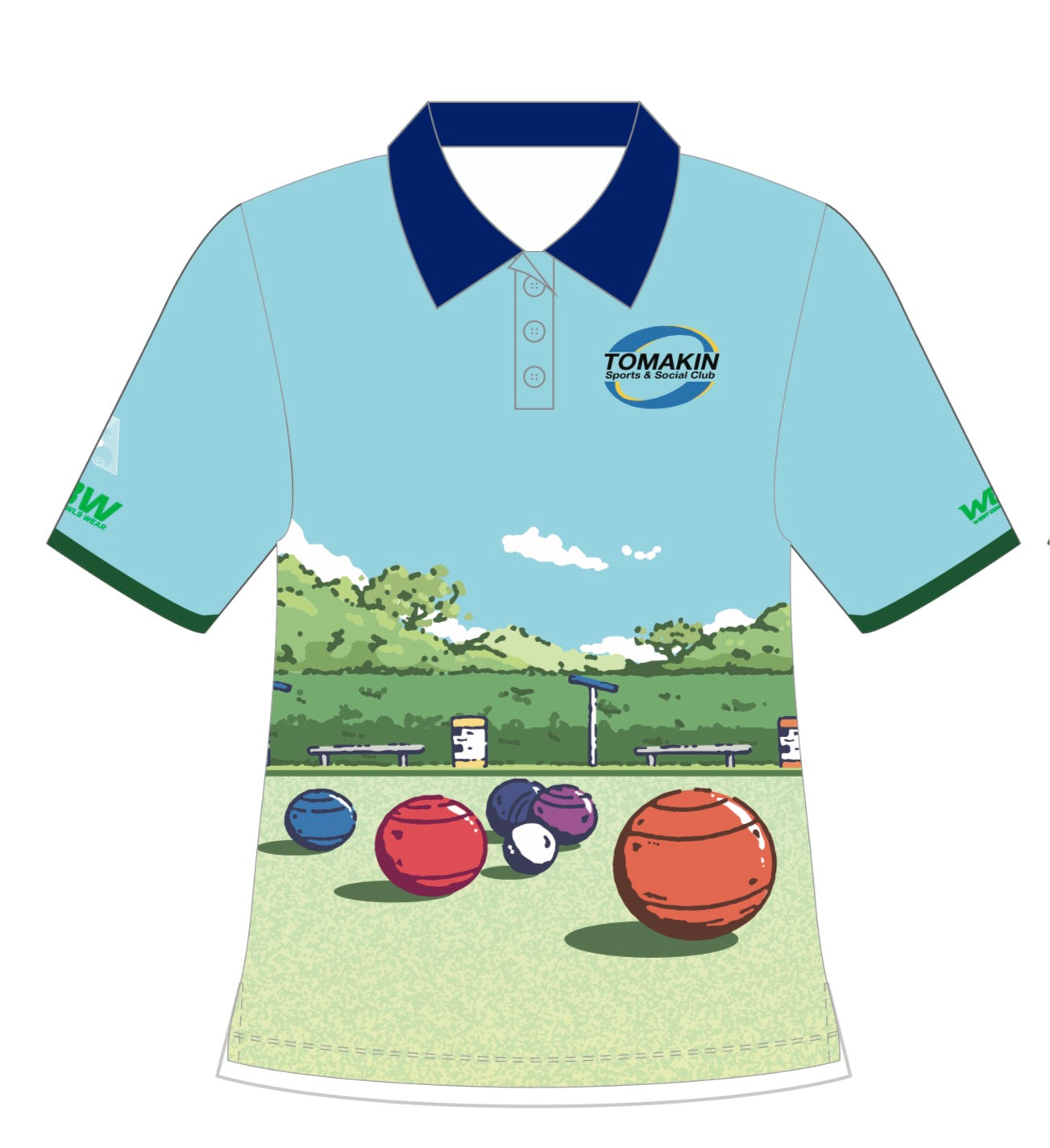 Tomakin Twist Tops Ladies Short Sleeve Polo