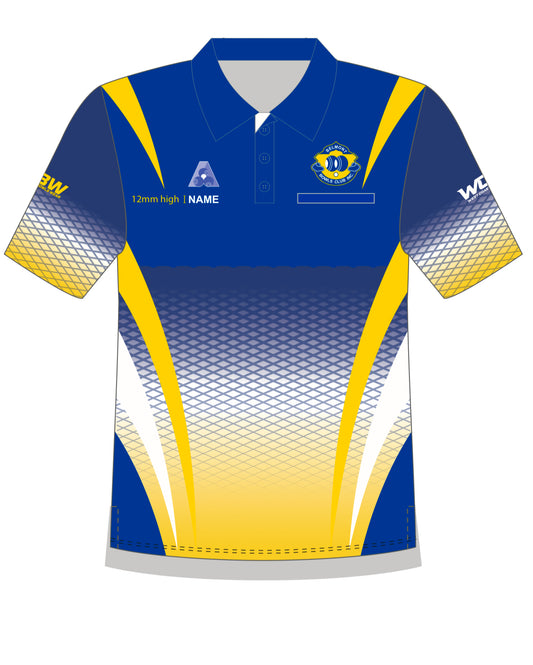 Belmont Bowling Club Mens Short Sleeve Polo