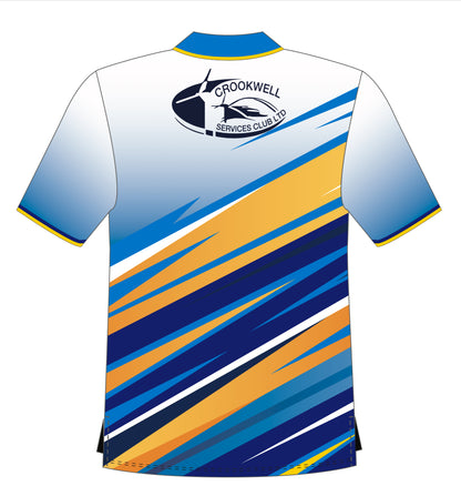 Crookwell Bowling Club Mens Short Sleeve Polo