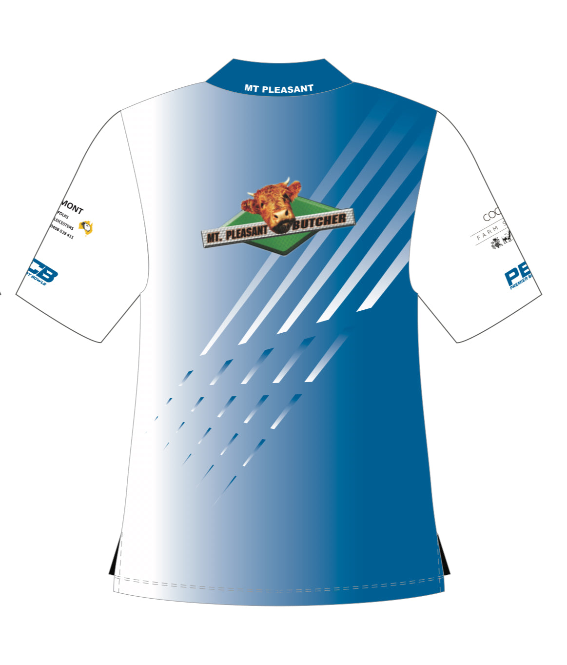Mount Pleasant Bowling Club Ladies Short Sleeve Polo