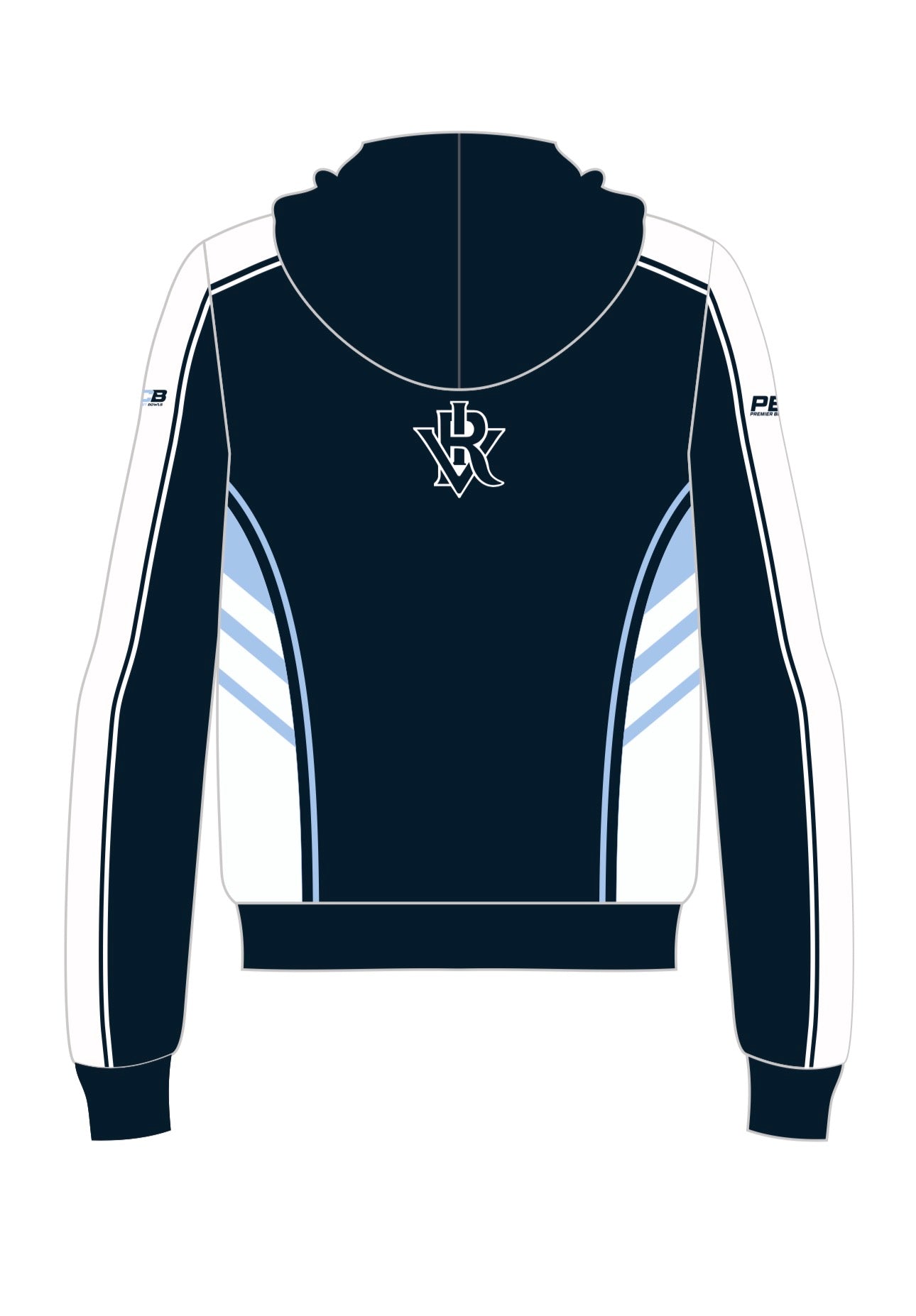 Ararat VRI Bowls Club Unisex Zipped Hoodie