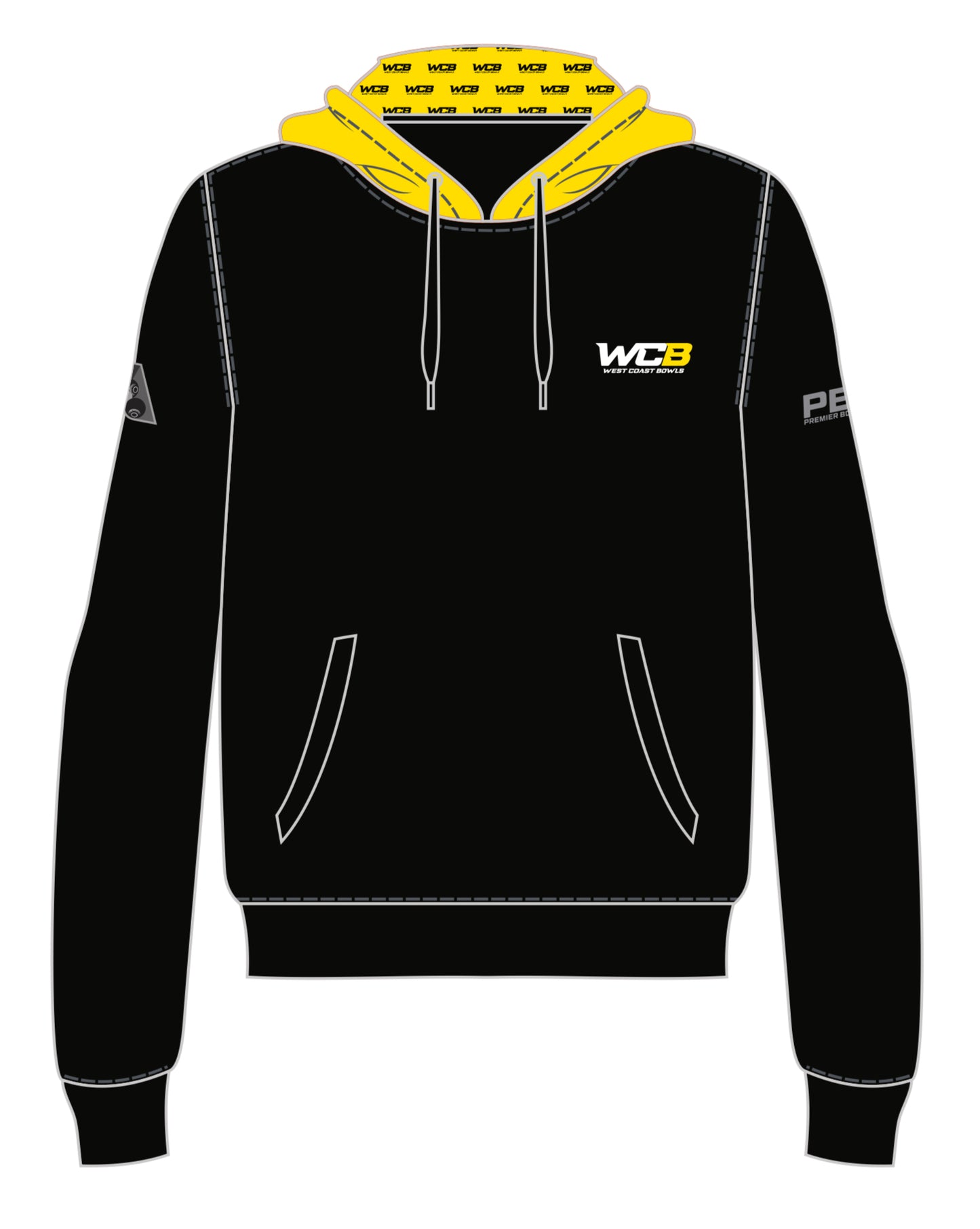 WCB Hoodie- Yellow