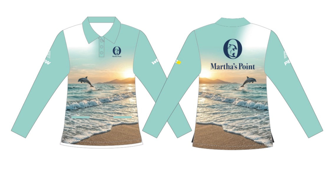 Martha’s Point Ladies Long Sleeve Polo